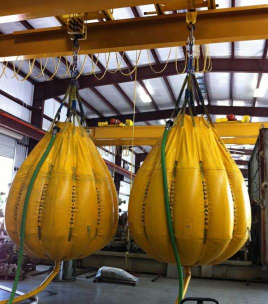 Proof Load Testing 20 Ton Crane to 125% of Working Load Rating.